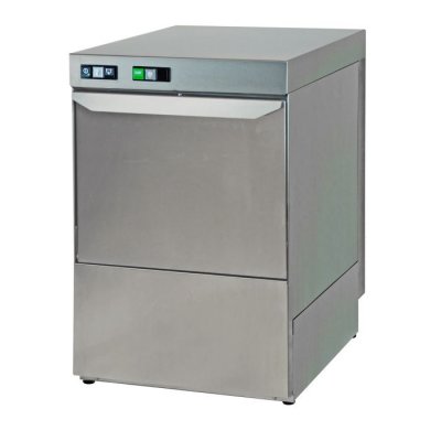COMBISTEEL Lave Vaisselle 500 400 DP Triphas&eacute; avec Pompe d'Ecoulement 