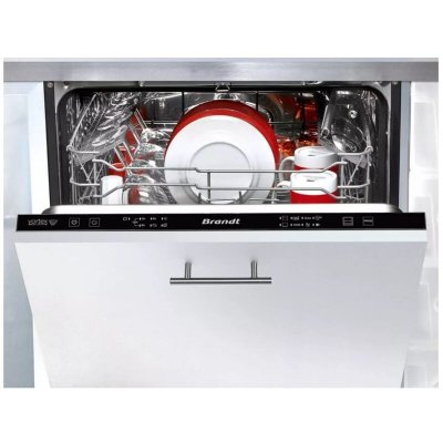 BRANDT Lave-vaisselle 60cm 14 couverts 44db tout int&eacute;grable BDJ3424VB