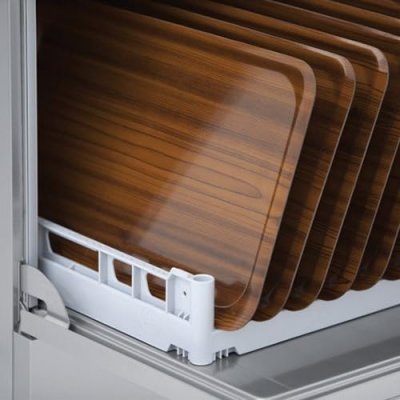 ELETTROBAR Lave-vaisselle avec pompe de vidange incorpor&eacute; - 7,9 kW - panier 500 x 500 mm - 