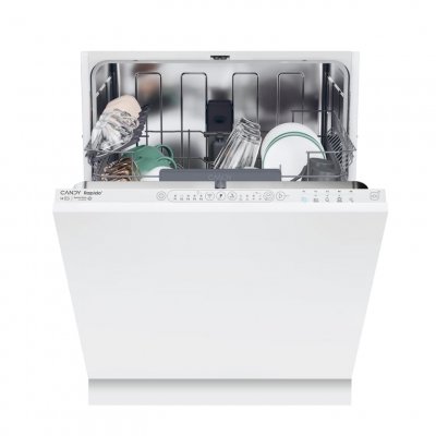 CANDY Lave-vaisselle  Rapid&Oacute; CI 4E6L0W Enti&egrave;rement int&eacute;gr&eacute; 14 couverts
