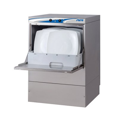 L2G LAVE-VAISSELLE COMMANDES ELECTROMECANIQUES - - - Inox 570x600x830mm 