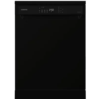 OCEANIC Lave-vaisselle pose libre  OCEALV1247B - 12 couverts - 47 dB noir 