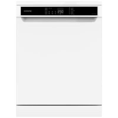 OCEANIC Lave-vaisselle pose libre  OCEALV1247W - 12 couverts - 47 dB blanc 
