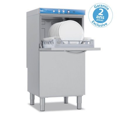 ELETTROBAR Lave-vaisselle sur&eacute;lev&eacute; - 7,9 kW - panier 500 x 500 mm - 