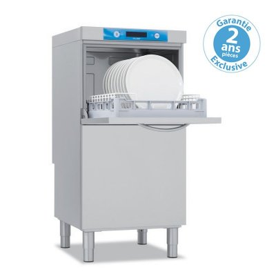 ELETTROBAR Lave vaisselle sur&eacute;lev&eacute; avec pompe de vidange incorpor&eacute;e panier 500 x 500 mm