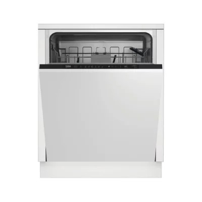 BEKO Lave vaisselle tout integrable 60 cm BDIN16435, 14 couverts, 6 programmes, 45 db