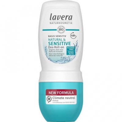 LAVERA  D&eacute;odorant Roll-On Basis Sensitiv Natural & Sensitive 50 ml