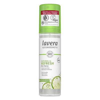 LAVERA  - D&eacute;odorant spray Bio 48h - 75 ml - Citron vert bio