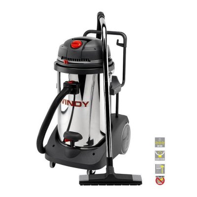 LAVOR  Pro - Aspirateur eau et poussi&egrave;res 3 moteurs en inox 3600W 78L 195l/s - WINDY 378 IR