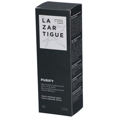 LAZARTIGUE  Soin Purifiant R&eacute;gulateur Pr&eacute; Shampoing Propolis Cuir Chevelu Gras 75Ml