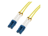 MCL SAMAR LC/LC Duplex Single Mode 9/125 OS2 Optical Fiber - 2M