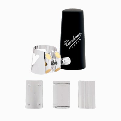 VANDOREN LC02P - Ligature et couvre bec clarinette Mib Optimum