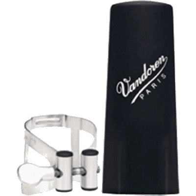 VANDOREN LC51PP Plastique - Ligature et Couvre bec - Clarinette Sib