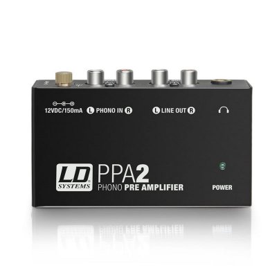 LD SYSTEMS  PPA 2 - Pr&eacute;ampli Phono avec correction RIAA