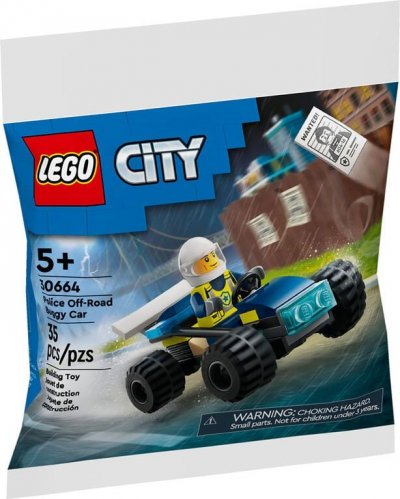 Le buggy tout-terrain de la police de Lego City