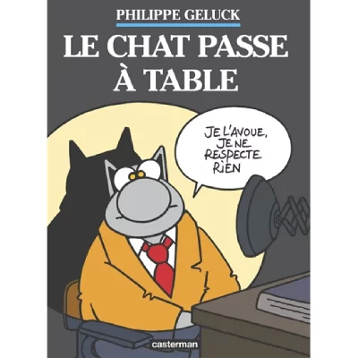 Le Chat - Tome 19 - Le Chat passe &agrave; table (Coffret 2 volumes)