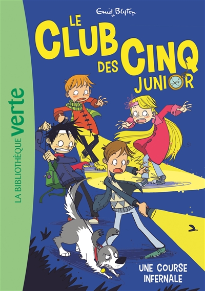 Le Club des Cinq Junior 04 - Une course infernale (Poche)