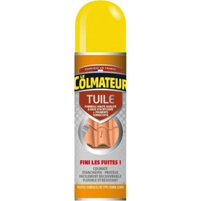 DHAZE Le Colmateur A&eacute;rosol pour r&eacute;parer les fuites 250 ml Tuile