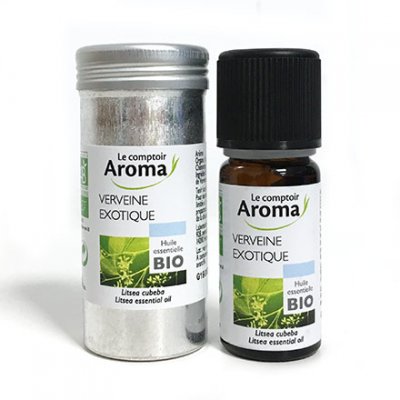 LE COMPTOIR AROMA  Huile essentielle bio verveine exotique flacon 10ml