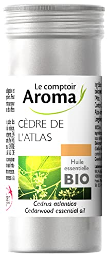 LE COMPTOIR AROMA  Huile essentielle de bois de c&egrave;dre BIO flacon 10 ml