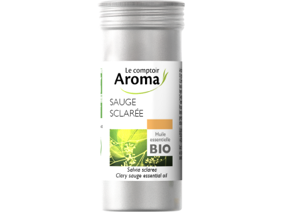 LECOMPTOIRAROMA LE COMPTOIR AROMA Huile essentielle de Sauge Sclar&eacute;e BIO flacon 5 ml