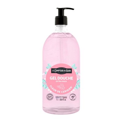 LE COMPTOIR DU BAIN  Gel Douche Fleur de Cerisier 1 L