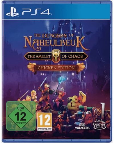 Le Donjon de Naheulbeuk LAmulette du D&eacute;sordre Chicken Edition PS4 Version USK
