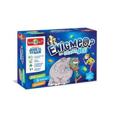 BIOVIVA Le grand jeu des &eacute;nigmes 