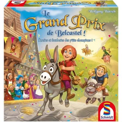 SCHMIDT SPIELE Le Grand prix de Belcastel - Jeu de soci&eacute;t&eacute; - 