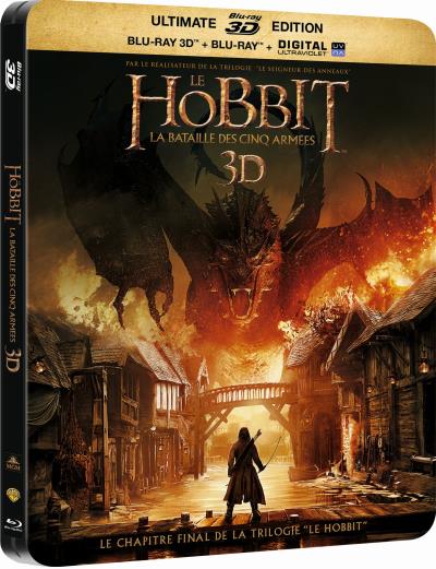 Le Hobbit : La bataille des cinq arm&eacute;es - Blu-ray 3D