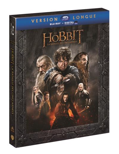 Le Hobbit : La bataille des cinq arm&eacute;es (Version Longue) &ndash; 3 Blu-ray