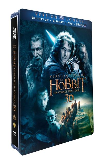 Le Hobbit : Un Voyage Inattendu SteelBook&reg; Blu-ray 3D