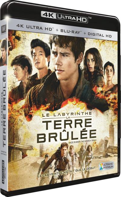 Le Labyrinthe : La Terre Br&ucirc;l&eacute;e [4K Ultra-HD + Blu-ray + Digital HD]