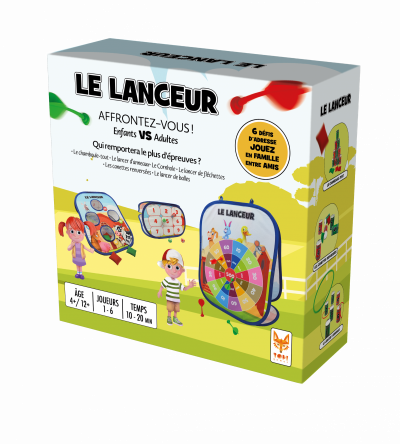 TOPI GAMES LE LANCEUR - Jeu de soci&eacute;t&eacute; -  - 1 &agrave; 20 joueurs - D&egrave;s 7 ans