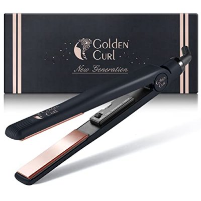 GOLDEN CURL Le Lisseur  GL829 Titane Or Rose