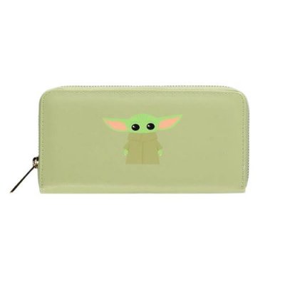  Le Mandalorien L'enfant caract&egrave;re Zip-Around Clutch Purse