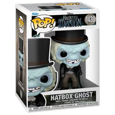 FUNKO Le Manoir Hant&eacute; Et Les 999 Fant&ocirc;mes - Figurine Pop! Hatbox Ghost 9 Cm