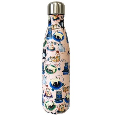  Le Monde Des Animaux - Bouteille isotherme en inox Chats By Allen