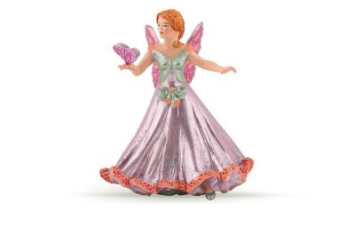 PAPO Le Monde Enchante Elfe Papillon Rose