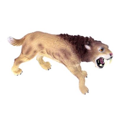 BULLYLAND Le Monde Prehistorique Figurine Tigre A Dents De Sabre - 11 Cm