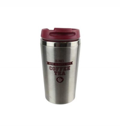 TAKE AWAY Le mug transport double paroi (noir) 