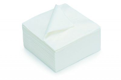 NODATA LE NAPPAGE ARTS DE LA TABLE 100 Serviettes en ouate 2 Plis 33 x 33 cm Blanc FSC