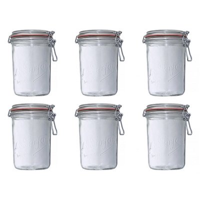 LE PARFAIT  lot de 6 bocaux &agrave; terrine 1kg - 909154