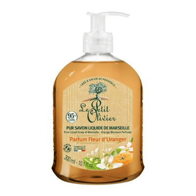 LE PETIT OLIVIER  - Pur Savon Liquide De Marseille - Fleur D'Oranger 300ml 