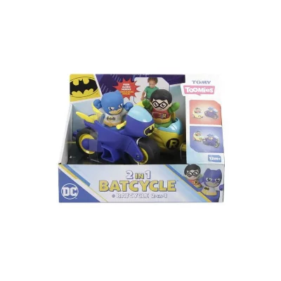 TOMY Le Premier Age -  Toomies Dc Batcycle 2 En 1