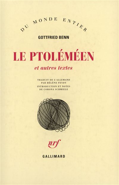 Le Ptol&eacute;m&eacute;en et autres textes