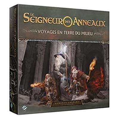 FANTASY FLIGHT GAMES Le Seigneur Des Anneaux - Voyages En Terre Du Milieu : Sombres Chemins