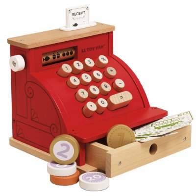 LE TOY VAN  Caisse Enregistreuse En Bois 