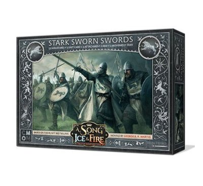 COOL MINI OR NOT Le Tr&ocirc;ne de Fer - Le Jeu de Figurines - 11 - &Eacute;p&eacute;es Liges Stark 