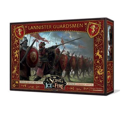 ASMODEE Le Tr&ocirc;ne de Fer - Le Jeu de Figurines - 21 - Gardes Lannister 